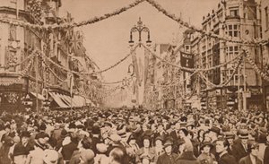 Obchody Srebrnego Jubileuszu Króla Jerzego V, Londyn, 1935 autorstwa Unbekannt