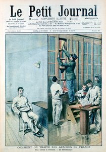 Cela i biblioteka w więzieniu we Fresnes, 1907 autorstwa Unbekannt