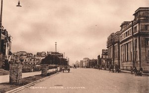 Central Avenue, Kalkuta, ok. 1900 autorstwa Unbekannt