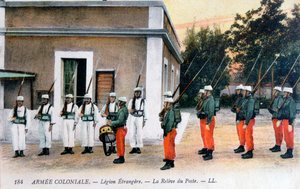 Zmiana warty, Legia Cudzoziemska, c1910 autorstwa Unbekannt