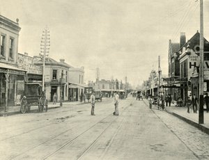 Kaplica ul. Melbourne, 1901. autorstwa Unbekannt