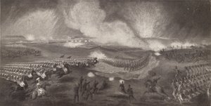 Szarża wojsk brytyjskich na drodze do Windlesham, 24 kwietnia 1854, 1854 1909 autorstwa Unbekannt