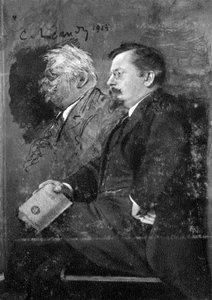Charles-Lucien Leandre, francuski malarz, ilustrator i rzeźbiarz, 1915 autorstwa Unbekannt