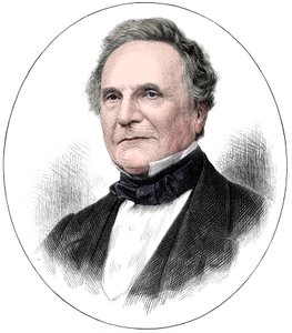 Charles Babbage 1791-1871 Angielski matematyk i pionier informatyki, 1871 autorstwa Unbekannt