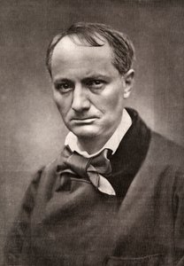 Charles Baudelaire, wpływowy francuski poeta, krytyk i tłumacz, połowa XIX wieku autorstwa Unbekannt
