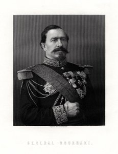 Charles Denis Sauter Bourbaki, generał francuski, XIX w. autorstwa Unbekannt