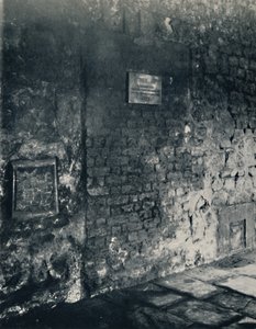 Kartuzja. Właz i wejście do celi mnichów w krużganku, 1925 autorstwa Unbekannt
