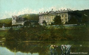Chatsworth House, koniec XIX i początek XX wieku. autorstwa Unbekannt