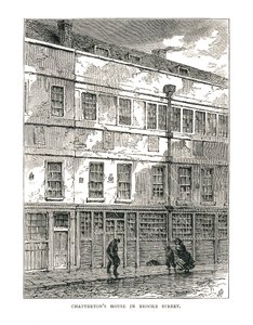 Chattertons House przy Brooke Street, 1878 autorstwa Unbekannt