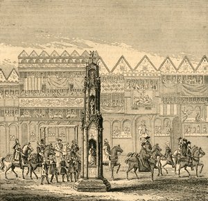 Krzyż Cheapside, jaki pojawił się w latach 1547, 1897. autorstwa Unbekannt