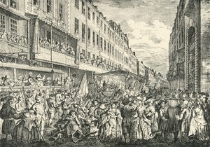 Cheapside w Dzień Lorda Burmistrza, 1761, 1925. autorstwa Unbekannt