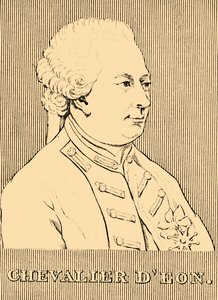 Kawaler DEon, 1728-1810, 1830. autorstwa Unbekannt