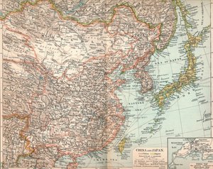 Chiny i Japonia, ok. 1903, 1904 autorstwa Unbekannt