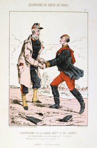 Chirurdzy Gwardii Narodowej i Armii, oblężenie Paryża, wojna francusko-pruska, 1870-1871. autorstwa Unbekannt