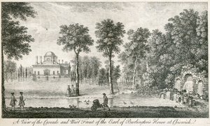 Chiswick House, Hounslow, Londyn, 1750 autorstwa Unbekannt