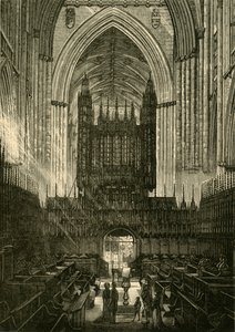 Chór York Minster, 1898. autorstwa Unbekannt