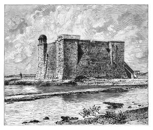 Wieża Chorrera, Hawana, Kuba, ok. 1890 r. autorstwa Unbekannt