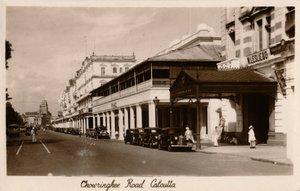 Chowringhee Road, Kalkuta, c1940 autorstwa Unbekannt