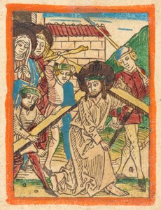 Chrystus dźwigający krzyż, c. 1470. autorstwa Unbekannt