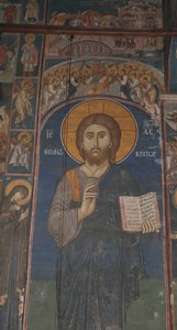 Chrystus Pantokrator, ok. 1350 autorstwa Unbekannt