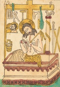 Chrystus jako Mąż Boleści, 14301440. autorstwa Unbekannt