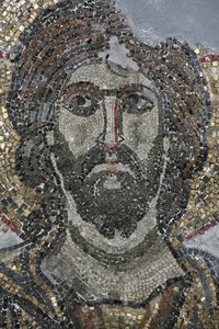 Mozaika Chrystus w kaplicy Golgoty w kościele Grobu Świętego, Jerozolima, Izrael autorstwa Unbekannt