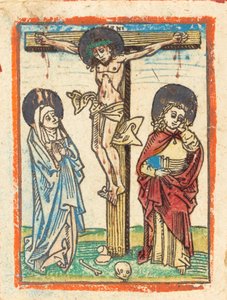 Chrystus na krzyżu, 14801490. autorstwa Unbekannt
