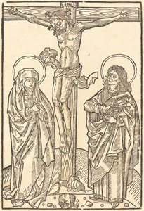 Chrystus na krzyżu, 14861488. autorstwa Unbekannt