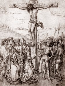 Chrystus na krzyżu, ok. 1480 autorstwa Unbekannt