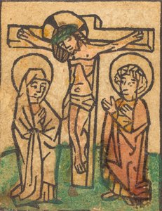 Chrystus na krzyżu, ok. godz. 1450. autorstwa Unbekannt