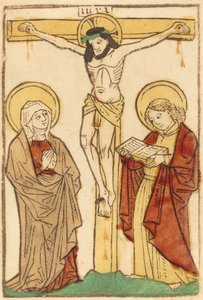 Chrystus na krzyżu w roku 1470 lub wcześniej. autorstwa Unbekannt
