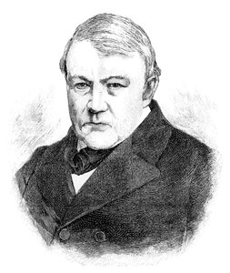 Christian Friedrich Schoenbein 1799-1868, chemik niemiecko-szwajcarski, 1900 autorstwa Unbekannt