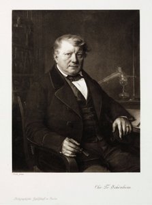 Christian Friedrich Schonbein, niemiecki chemik, ok. 1860 autorstwa Unbekannt