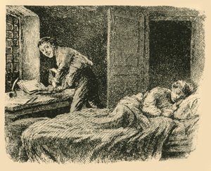 Christoph przejął księgę rękopisu i kopię, 1907. autorstwa Unbekannt