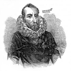 Krzysztof Kolumb, włoski odkrywca i handlarz, ok. 1872 r. autorstwa Unbekannt