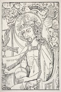 Chrystus w połowie długości, ok. 1480. autorstwa Unbekannt