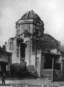 Kościół i Szpital Paula, 1664, lata 20. autorstwa Unbekannt