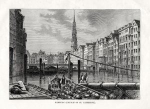 Kościół św Katarzyny, Hamburg, Niemcy, 1879 autorstwa Unbekannt