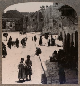 Kościół Narodzenia Pańskiego, Betlejem, ok. 1900 autorstwa Unbekannt