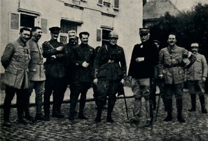 Churchill odwiedza pole bitwy pod Sommą, 1915, 1945. autorstwa Unbekannt