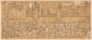 Najświętsza Madonna Cimabue niesiona w procesji..., 1853-1855 c 1880-1882 autorstwa Unbekannt