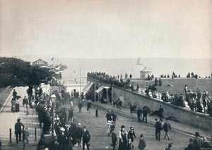 Clacton-On-Sea – Podejście do molo, 1895 autorstwa Unbekannt