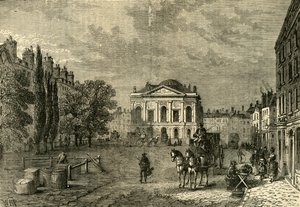 Clerkenwell Green w 1789 r., ok. 1872 r. autorstwa Unbekannt