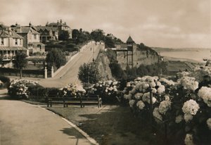 Cliff Road, Shanklin, IW, ok. 1920 r. autorstwa Unbekannt
