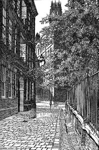 Cliffords Inn, Patrząc na północ, 1903 autorstwa Unbekannt