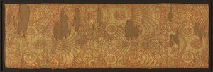Cloth of Gold: Displayed Falcons, połowa 1200s. autorstwa Unbekannt