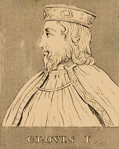Clovis I, 466-511, 1830. autorstwa Unbekannt