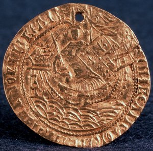 Moneta Korabelnik cara Iwana III, Rewers: Władca na jego statku, 1471-1490 autorstwa Unbekannt