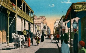Colmar Street, Suez, Egipt, XX wiek autorstwa Unbekannt
