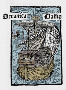 Statek Kolumba, Santa Maria, 1493, 1912 autorstwa Unbekannt